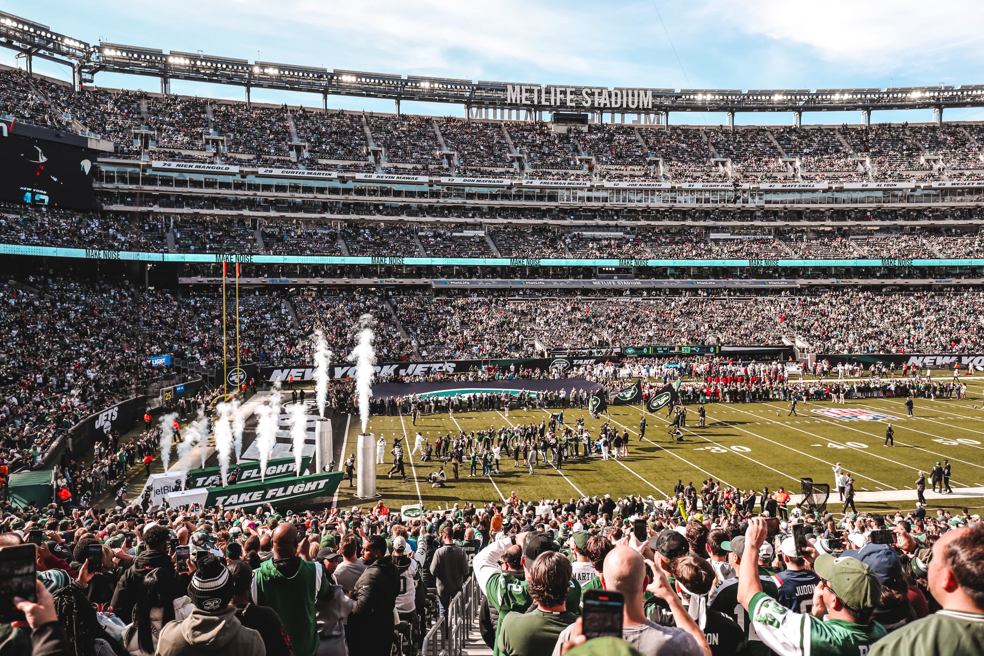 NY Jets Signed Football Competition