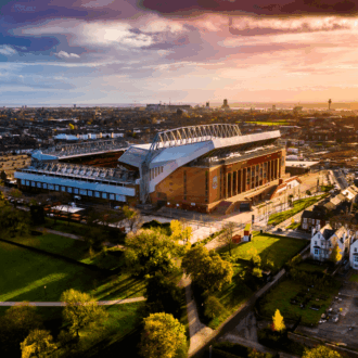 Outside Anfield Stadium