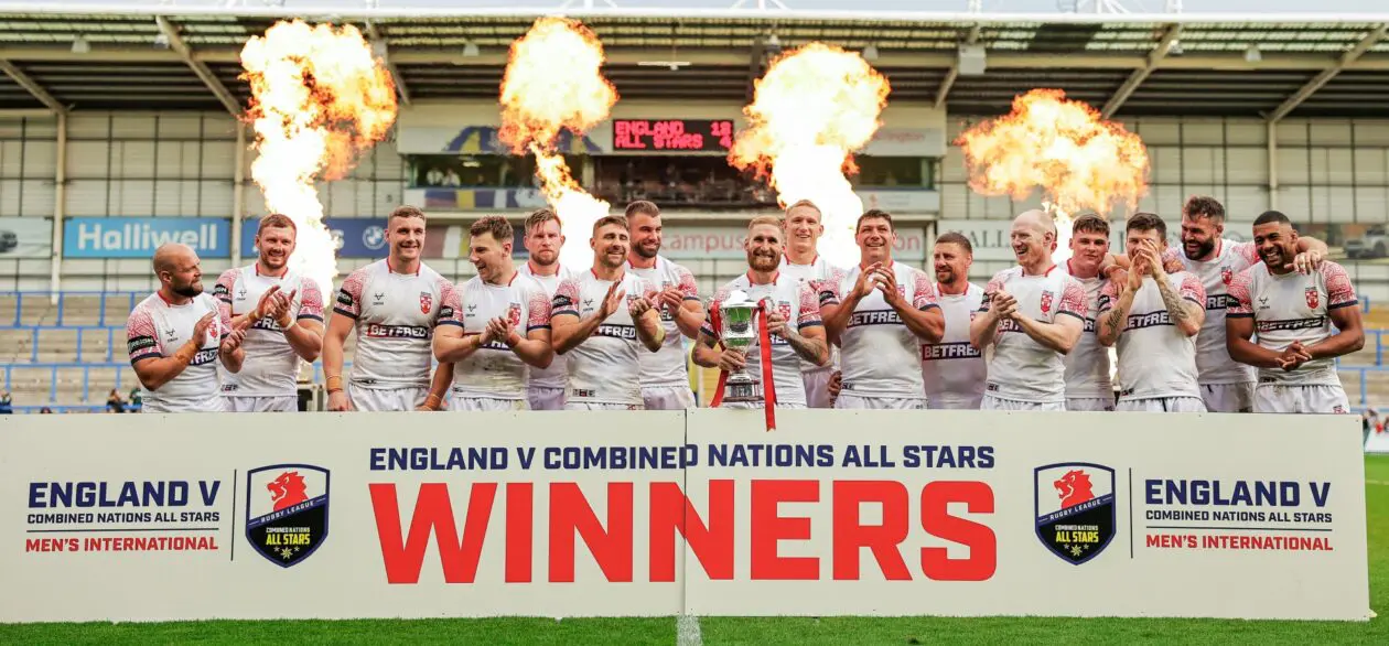England Rugby League celebrates