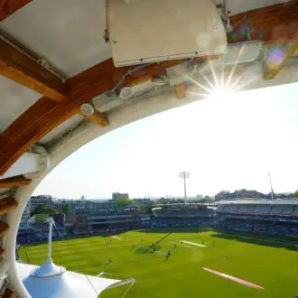 Views across Lord's Cricket Ground.