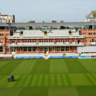 The Pavilion at Lord's Cricket Ground, London.