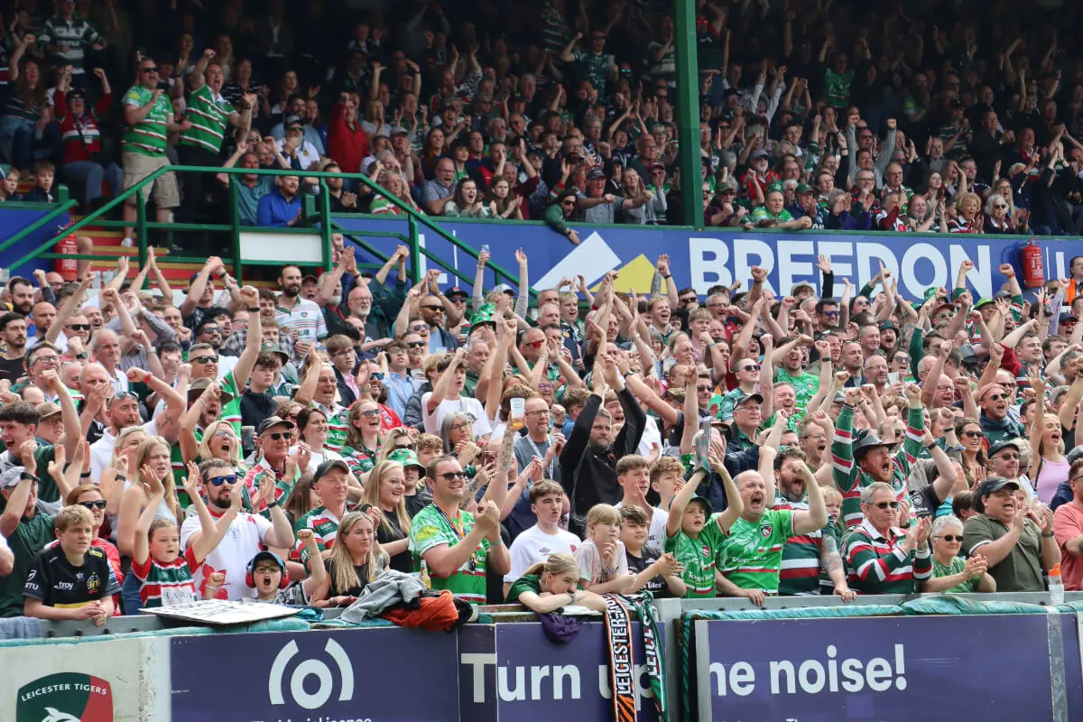 Leicester Tigers fans