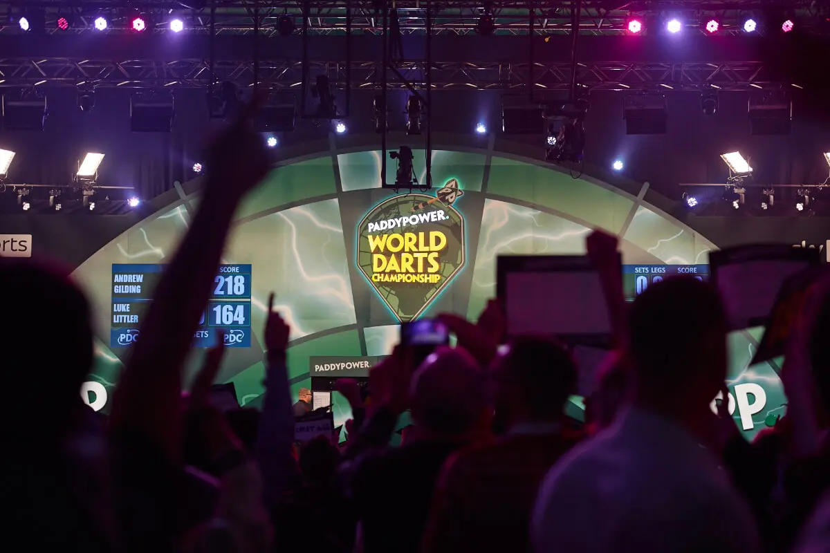 Crowd at the World Championship Darts