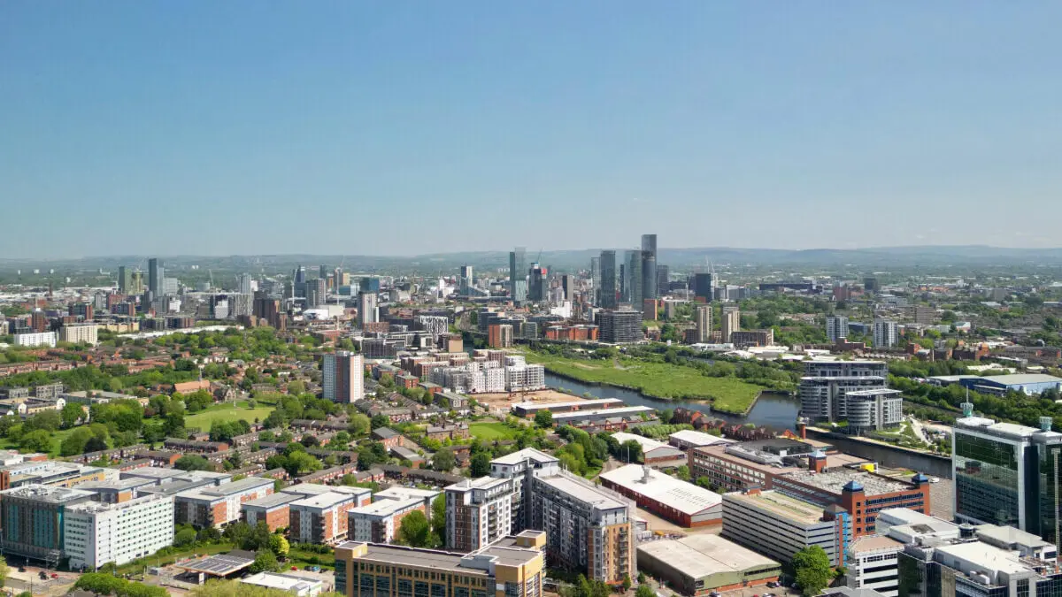 Manchester from above