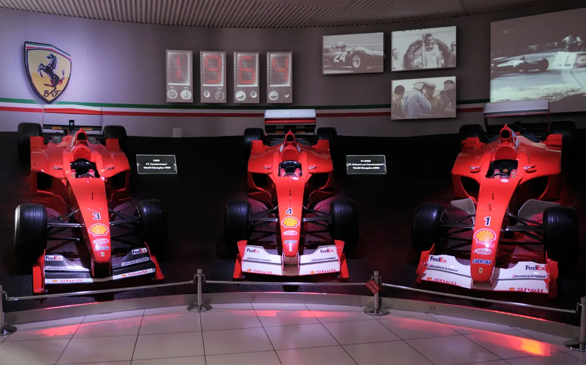 Ferrari Museum in Maranello, Italy.