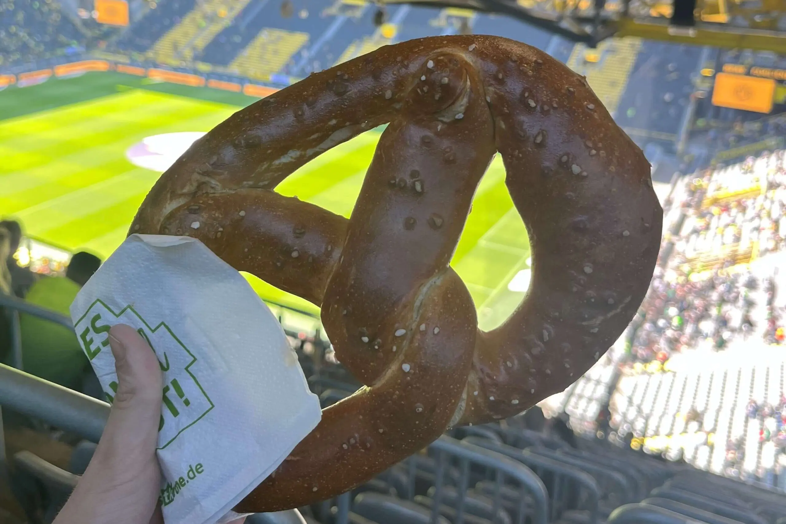 Preztel at Signal Iduna Park, Germany