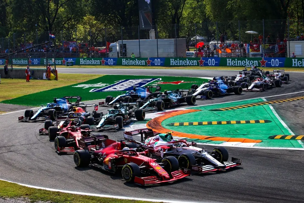 Italian Grand Prix 2024, start of race.
