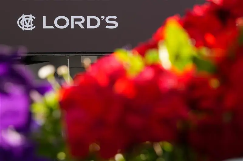 Outside Lord's Cricket Ground, London.