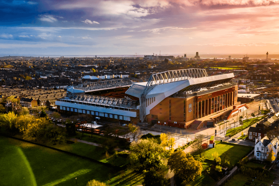 Outside Anfield Stadium