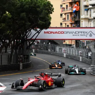 Monaco Grand Prix street race.