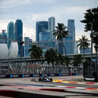 Singapore Grand Prix track shot from 2024.