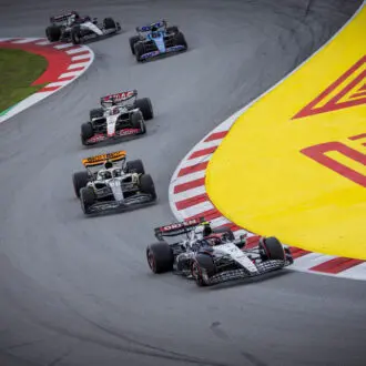 Spanish Grand Prix action shot from 2023.