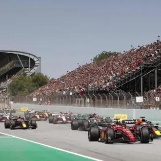Spanish Grand Prix race start in 2022.