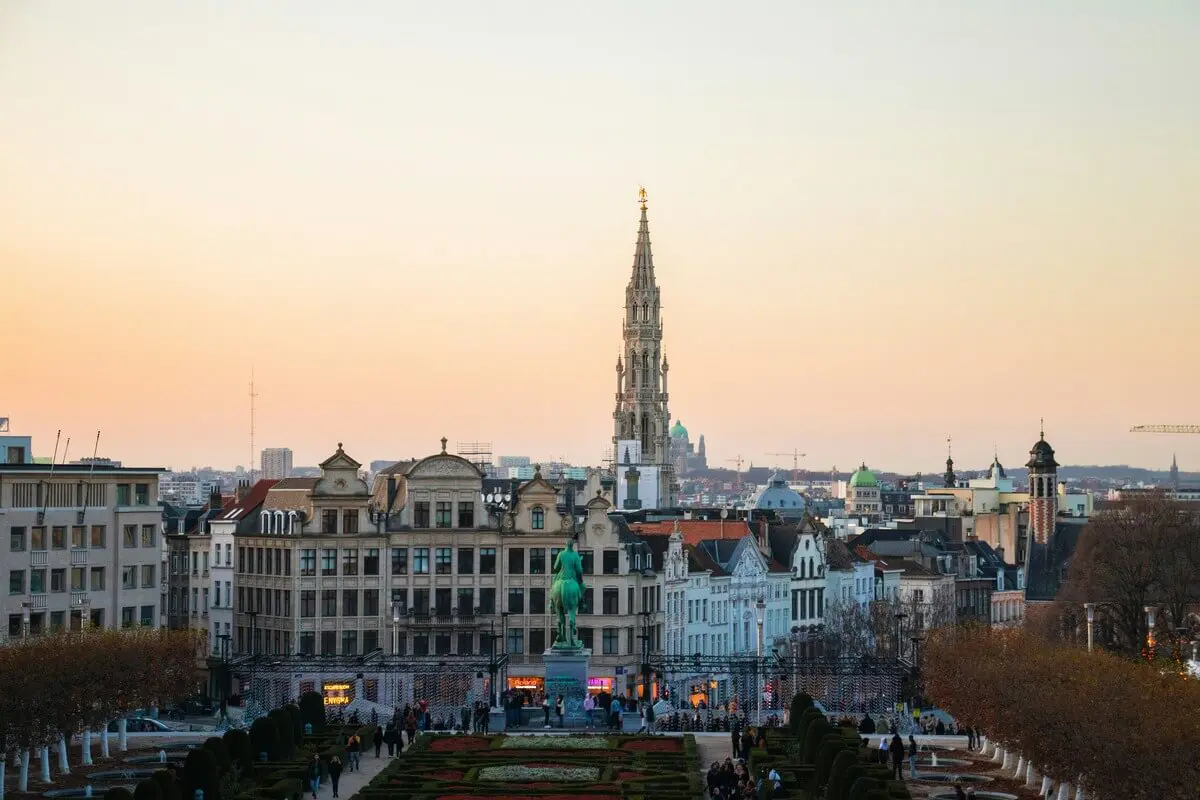 Brussels city centre, Belgium.