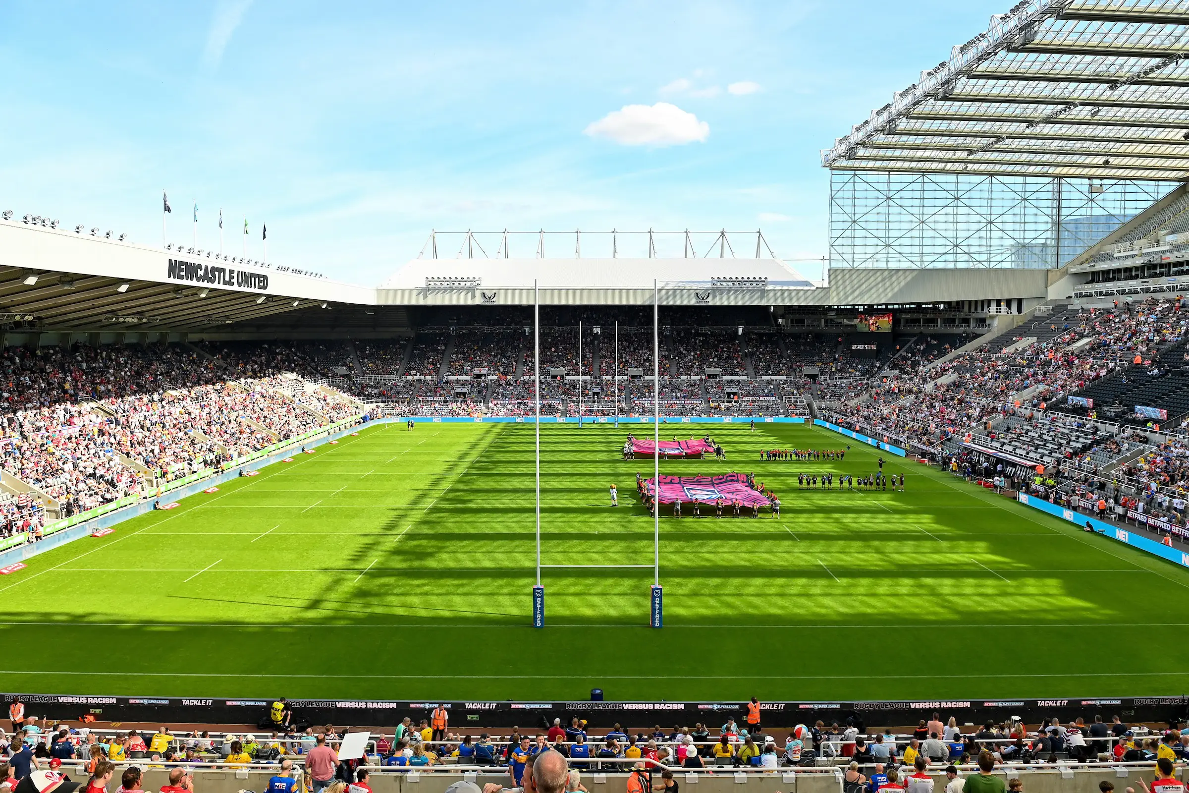 Magic Weekend at St James' Park in Newcastle.