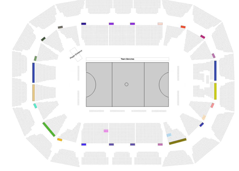 AO Arena Manchester Stadium Map