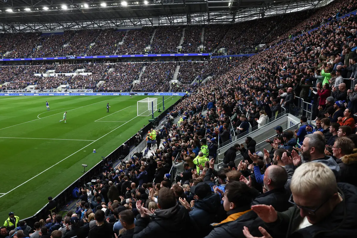 Full ground at Hill Dickinson Stadium