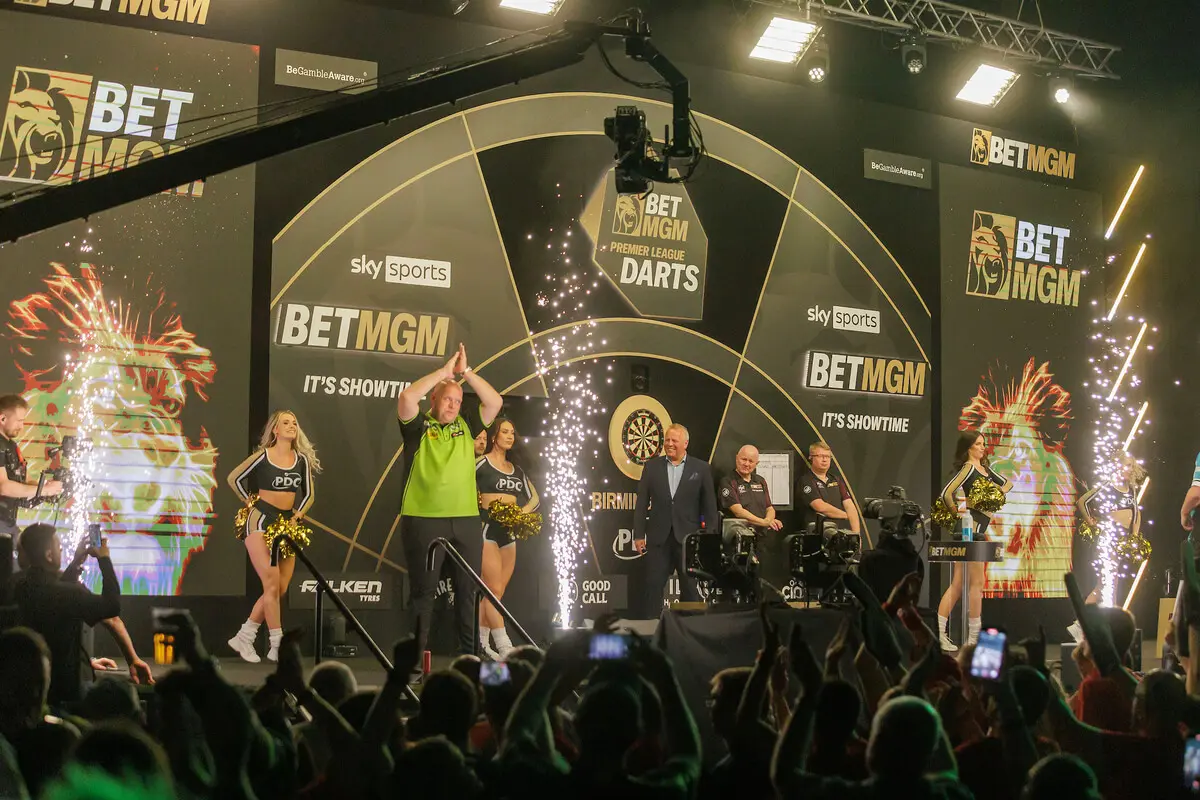Premier League darts stage