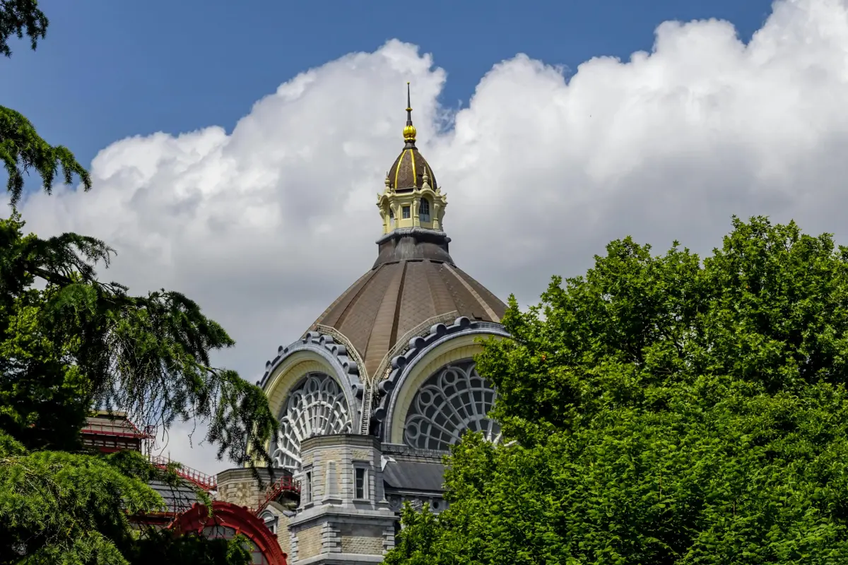 Antwerp, Belgium -Dome at train station