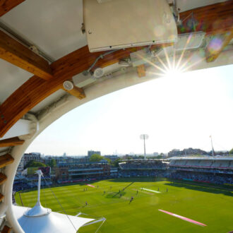 Views across Lord's Cricket Ground.