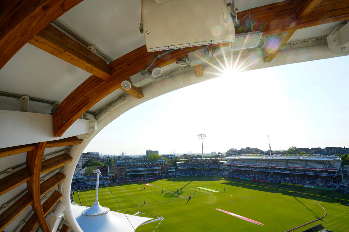 Views across Lord's Cricket Ground.