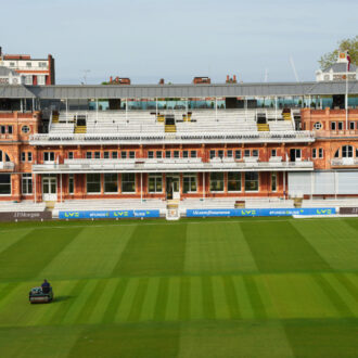 The Pavilion at Lord's Cricket Ground, London.