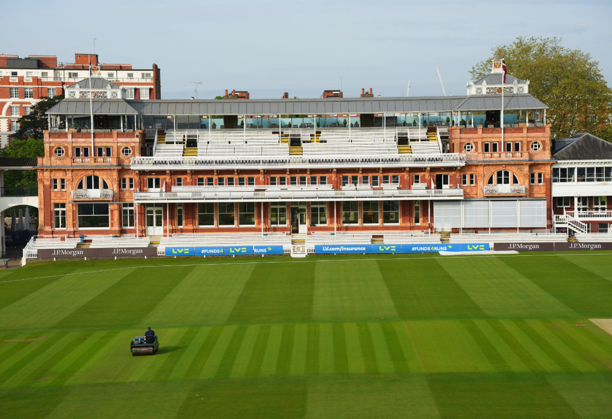 The Pavilion at Lord's Cricket Ground, London.