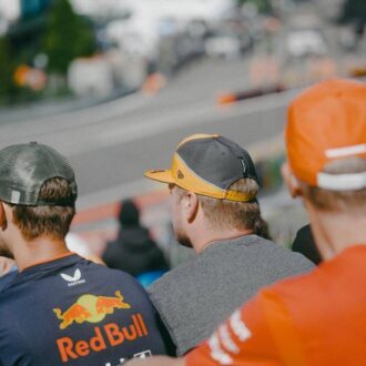 Fans at the Hungarian Grand Prix.