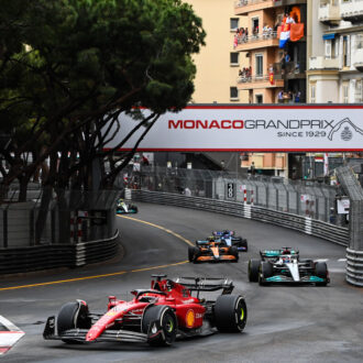 Monaco Grand Prix street race.