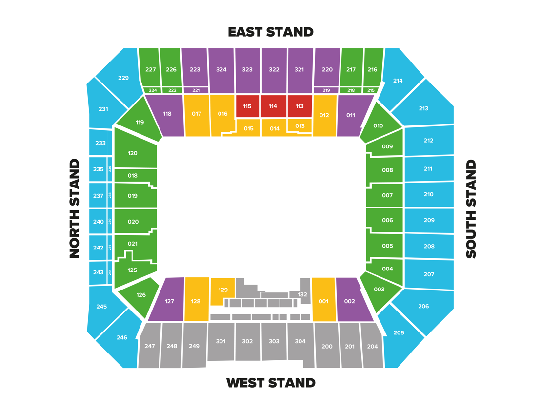 Everton Stadium seating graphic for RFL The Ashes