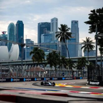 Singapore Grand Prix track shot from 2024.