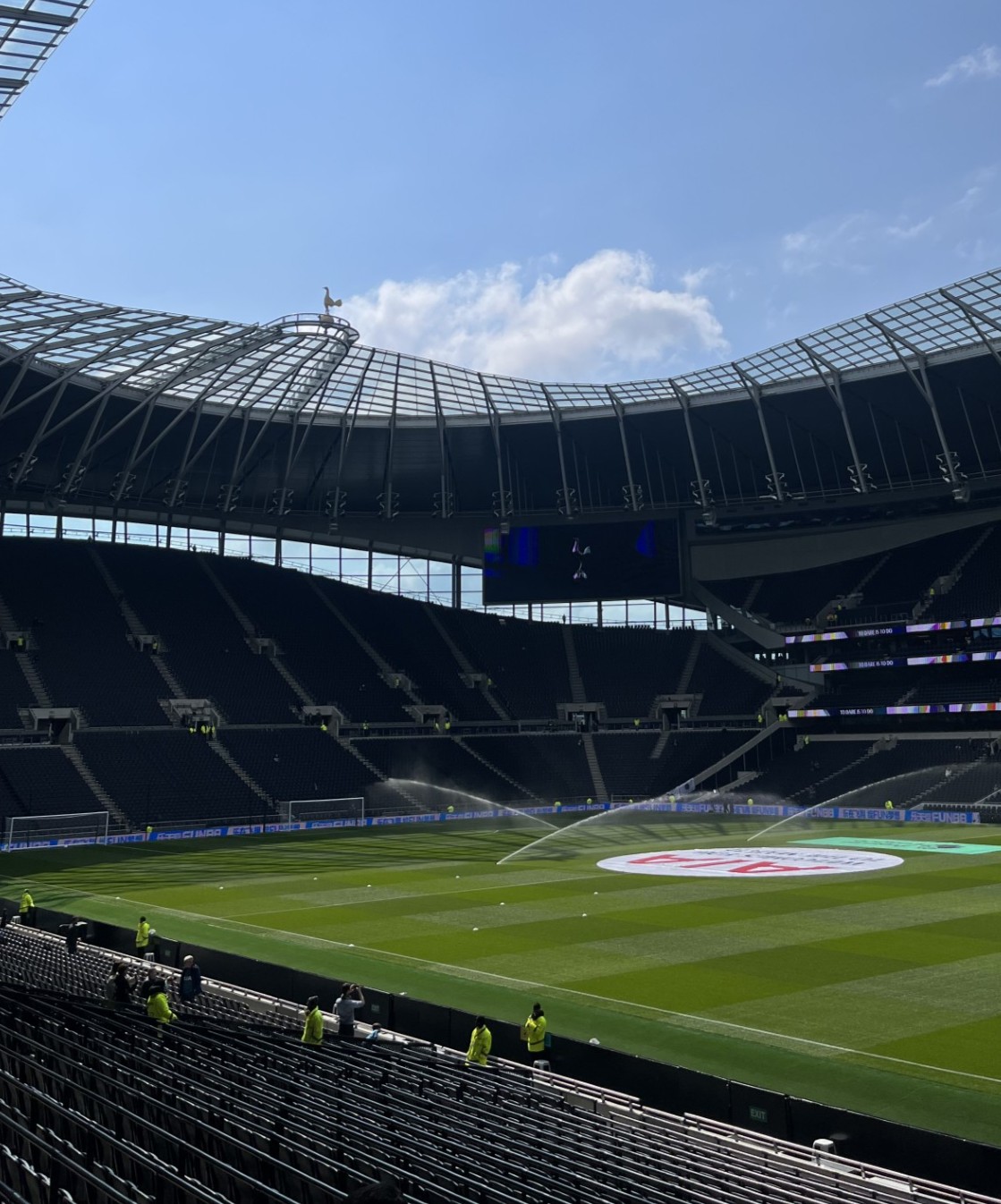Tottenham Hotspur Stadium East Premium Hospitality View