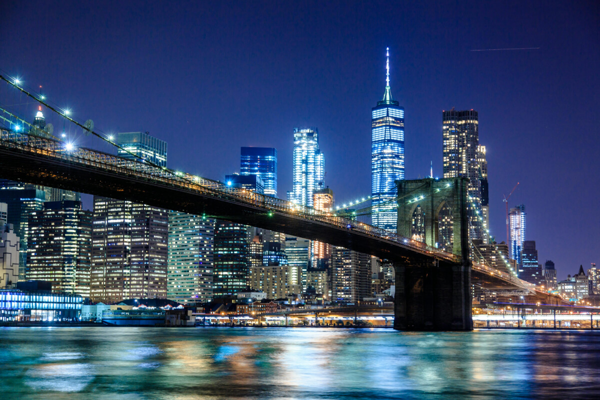 New York at night