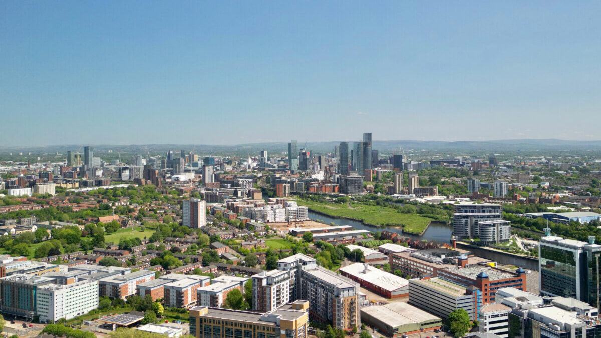 Manchester from above