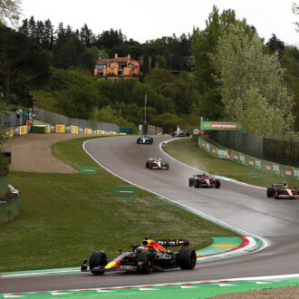 Scenic views of the Emilia Romagna Grand Prix.