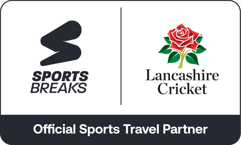Lancashire Cricket x SportsBreaks lockup
