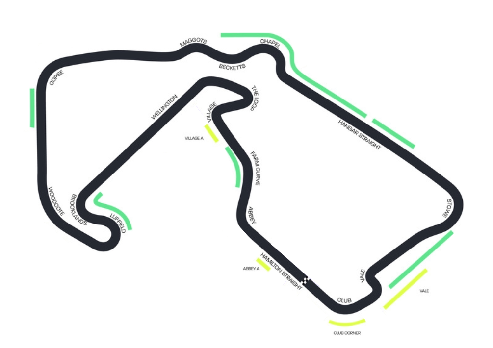 British Grand Prix Circuit Map